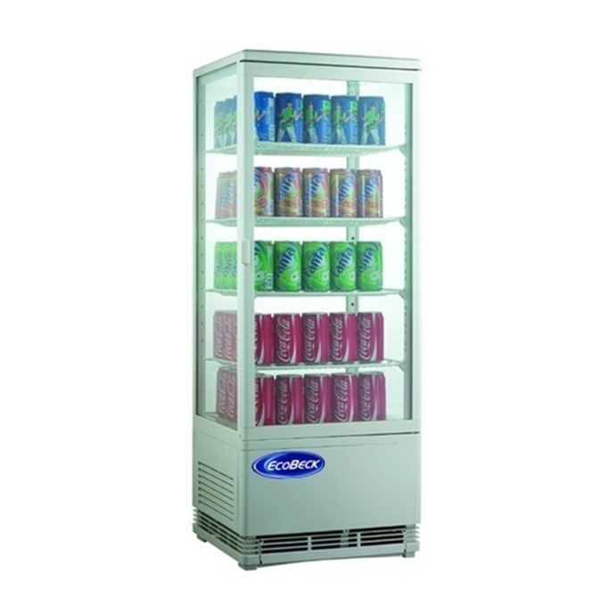 Vitrina Refrigerada Vertical Sobremesa KVVS-98L